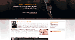 Desktop Screenshot of cabinet-esthetique-visage.com